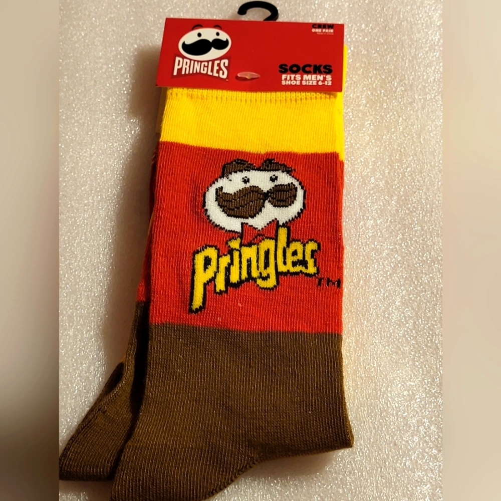 New Pringles Novelty Crew Socks